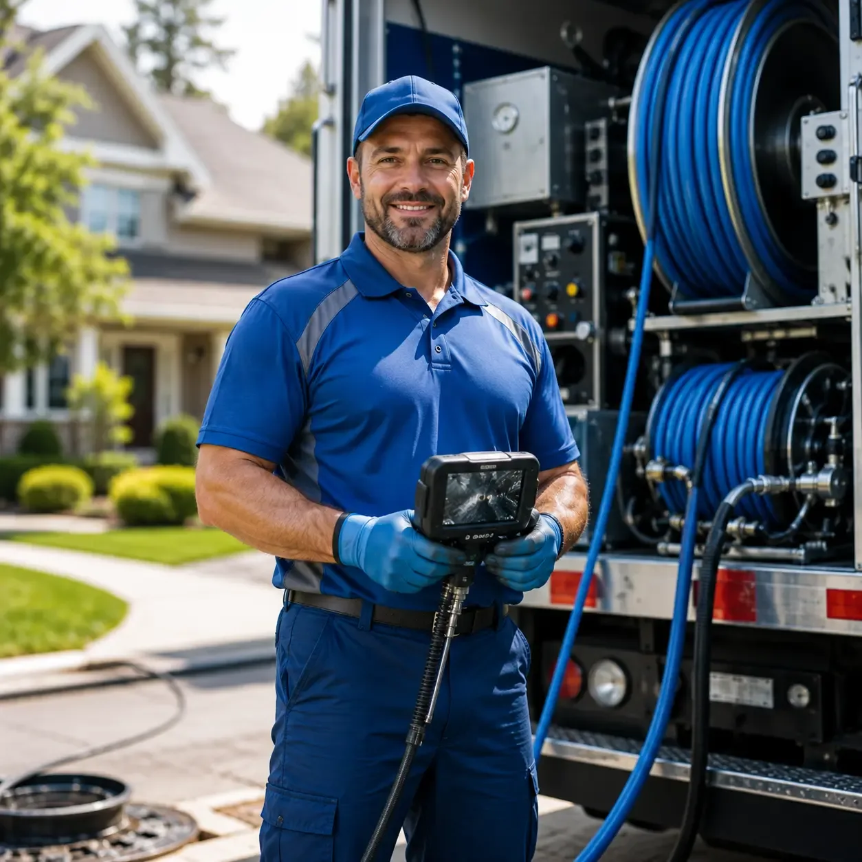Local outdoor drain cleaning specialists in Andrews, NC